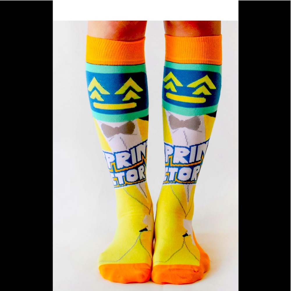 Free w/any purchase! Sprint Vector - Mr. Entertainer socks!